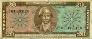 Military Pay certificate